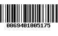 Código de Barras 0069401005175