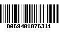 Código de Barras 0069401076311