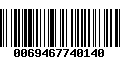 Código de Barras 0069467740140