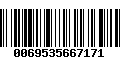 Código de Barras 0069535667171