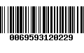 Código de Barras 0069593120229