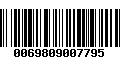 Código de Barras 0069809007795