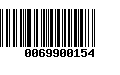 Código de Barras 0069900154