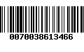 Código de Barras 0070038613466