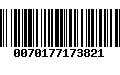 Código de Barras 0070177173821