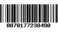 Código de Barras 0070177238490