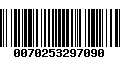 Código de Barras 0070253297090