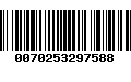 Código de Barras 0070253297588