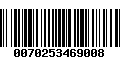 Código de Barras 0070253469008