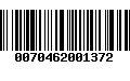 Código de Barras 0070462001372