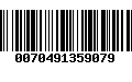 Código de Barras 0070491359079