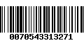 Código de Barras 0070543313271