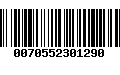 Código de Barras 0070552301290