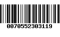 Código de Barras 0070552303119