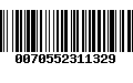 Código de Barras 0070552311329