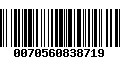 Código de Barras 0070560838719