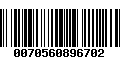 Código de Barras 0070560896702