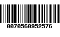 Código de Barras 0070560952576