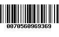 Código de Barras 0070560969369