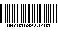 Código de Barras 0070569273405