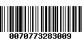 Código de Barras 0070773283009