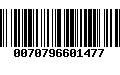 Código de Barras 0070796601477