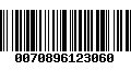 Código de Barras 0070896123060