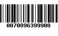 Código de Barras 0070896399908