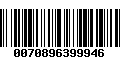 Código de Barras 0070896399946