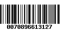 Código de Barras 0070896613127