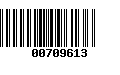 Código de Barras 00709613