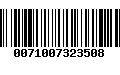 Código de Barras 0071007323508