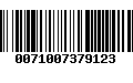 Código de Barras 0071007379123