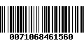 Código de Barras 0071068461560