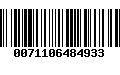 Código de Barras 0071106484933