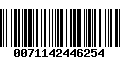 Código de Barras 0071142446254