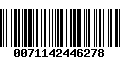 Código de Barras 0071142446278