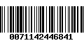 Código de Barras 0071142446841