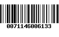 Código de Barras 0071146006133