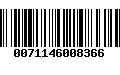 Código de Barras 0071146008366