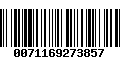 Código de Barras 0071169273857