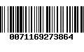 Código de Barras 0071169273864