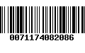 Código de Barras 0071174082086