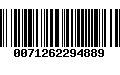 Código de Barras 0071262294889