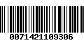 Código de Barras 0071421109306