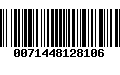 Código de Barras 0071448128106