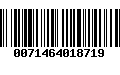 Código de Barras 0071464018719