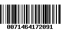 Código de Barras 0071464172091