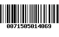 Código de Barras 0071505014069