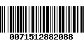 Código de Barras 0071512882088